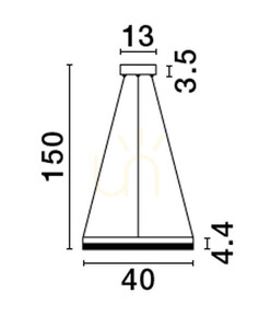 Závěsné svítidlo ACACIO od Luces Exclusivas LE43559 2 Závěsné svítidlo ACACIO od Luces Exclusivas LE43559 small 2