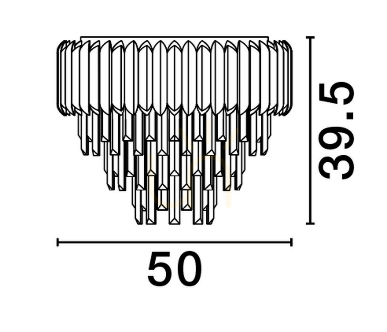 Pohled Plafón ACATEN Luces Exclusivas LE43575 Plafón ACATEN Luces Exclusivas LE43575