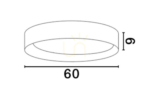 Kontrola Plafond ROSITA Luces Exclusivas LE43585