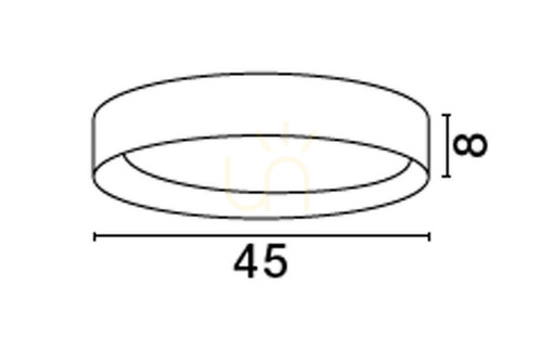 Kontrola Plafond ROSITA Luces Exclusivas LE43587