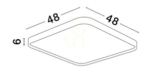 Stropní LED svítidlo Luces Exclusivas AGOSTA LE43603 černé 48 cm 30 W 3 Stropní LED svítidlo Luces Exclusivas AGOSTA LE43603 černé 48 cm 30 W small 3