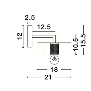 Nástěnné svítidlo BAJIO od Luces Exclusivas LE43611 small 2
