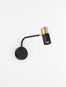 Nástěnné svítidlo Luces Exclusivas BAILON LE43639 černo-zlaté GU10 small 2
