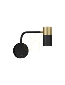 Nástěnné svítidlo Luces Exclusivas BAILON LE43639 černo-zlaté GU10 small 3
