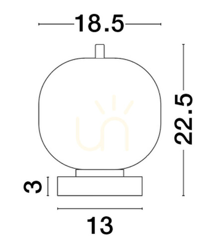 Kontrola Stolní lampa PILAR Luces Exclusivas LE43654