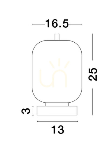 Kontrola Stolní lampa PILAR Luces Exclusivas LE43655