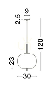 Závěsné svítidlo PILAR Luces Exclusivas LE43661 1 Závěsné svítidlo PILAR Luces Exclusivas LE43661 small 1