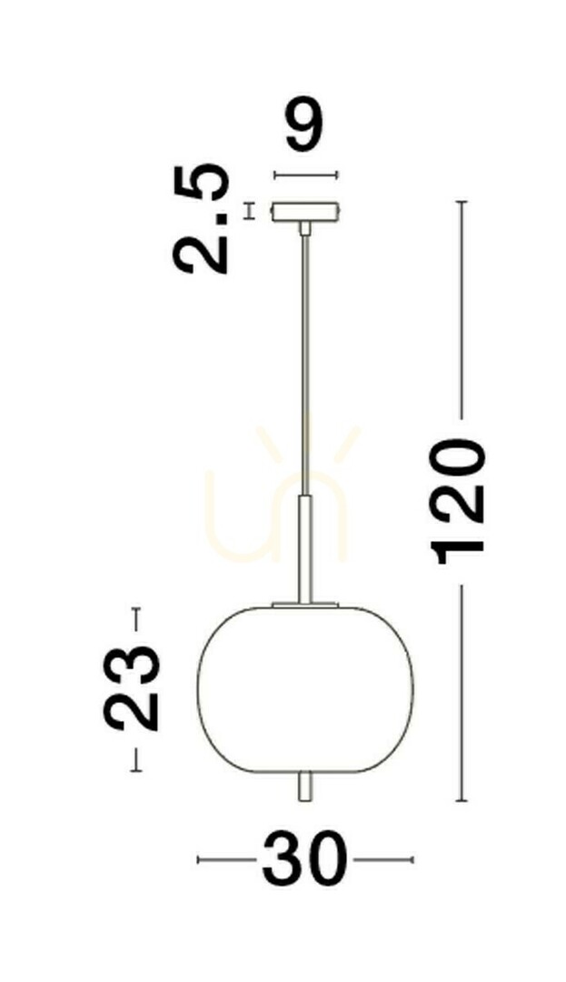 Pohled Závěsné svítidlo PILAR Luces Exclusivas LE43661 Závěsné svítidlo PILAR Luces Exclusivas LE43661