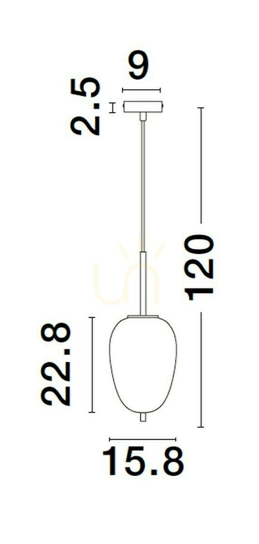 Náhled Závěsné svítidlo PILAR Luces Exclusivas LE43666 Závěsné svítidlo PILAR Luces Exclusivas LE43666