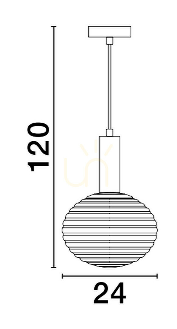 Pohled Závěsné svítidlo BALAJU od Luces Exclusivas LE43678 Závěsné svítidlo BALAJU od Luces Exclusivas LE43678