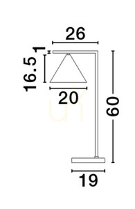 Stolní lampa BALBOA Luces Exclusivas LE43687, zlatá s bílou mramorovou podstavou small 1