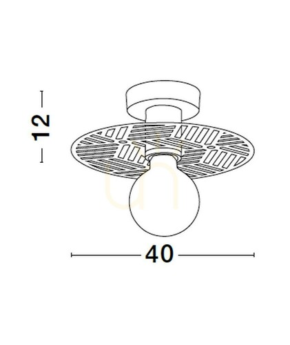 Kontrola Plafond BAMEPA Luces Exclusivas LE43701