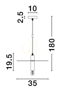 Závěsné svítidlo BAJIO od Luces Exclusivas LE43705 1 Závěsné svítidlo BAJIO od Luces Exclusivas LE43705 small 1