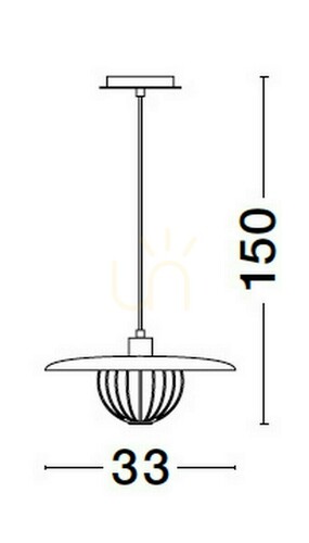 Kontrola Závěsné svítidlo CUERNAVACA Luces Exclusivas LE43720
