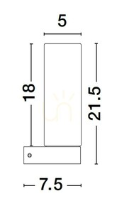 Nástěnné svítidlo BANTHI od Luces Exclusivas LE43723 small 1