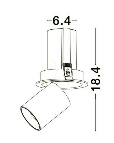 Kontrola ACALAPA Luces Exclusivas stropní síťka LE61605