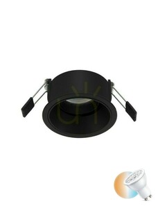ACAMBAY podhledové bodové svítidlo GU10 černé Ø9 cm Luces Exclusivas LE61610 small 0