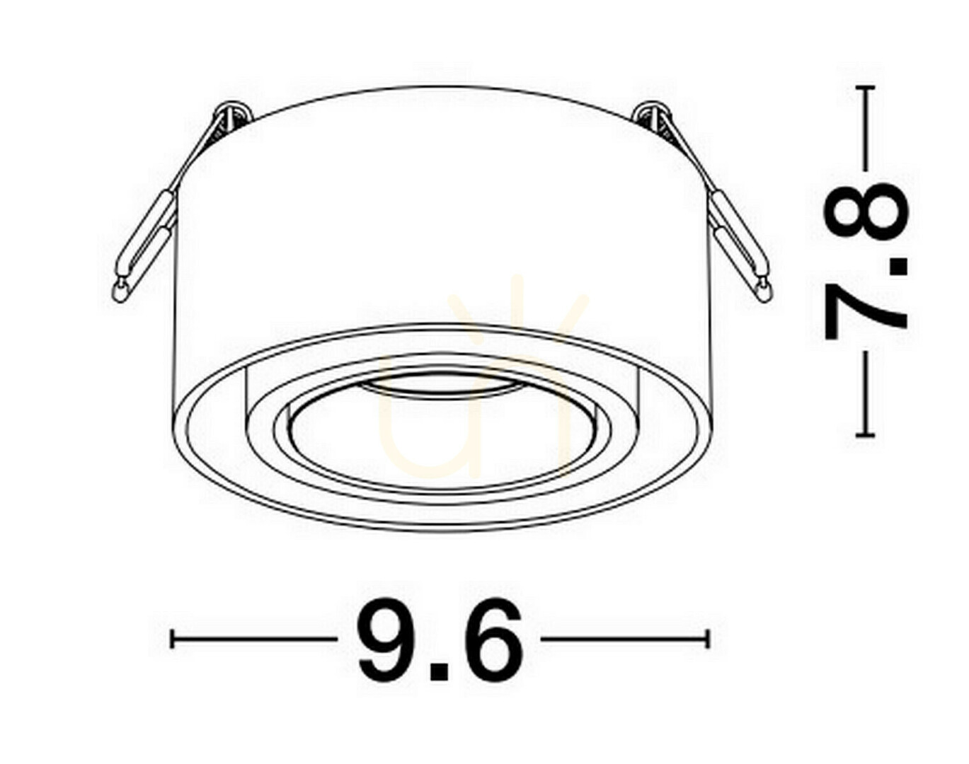 Pohled Spot ACAMIEL Luces Exclusivas LE61615 Spot ACAMIEL Luces Exclusivas LE61615