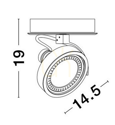 Kontrola Moderní lampa ACASICO Luces Exclusivas LE61631