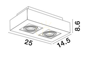 Spot ACATENO Luces Exclusivas LE61632 small 2