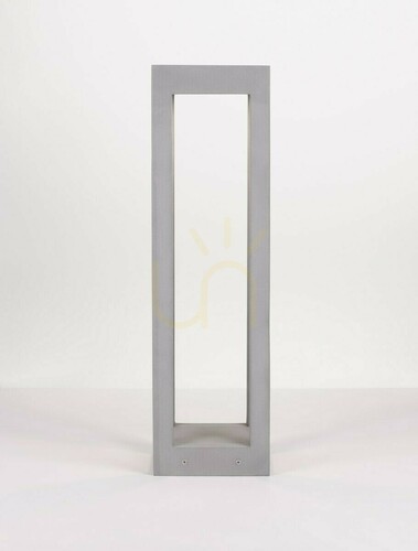 Kontrola Zahradní LED sloupek ABSALON Luces Exclusivas LE73572, šedý beton, 70 cm