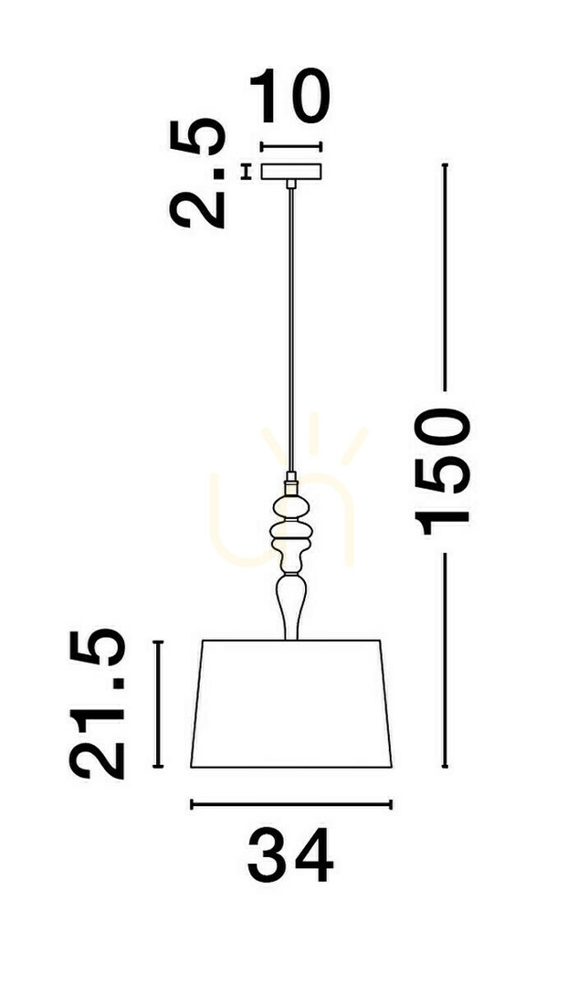 Zobrazit Závěsné svítidlo ALEM Luces Exclusivas LE44201 Závěsné svítidlo ALEM Luces Exclusivas LE44201