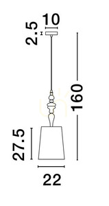 Závěsné svítidlo ALEM Luces Exclusivas LE44202 2 Závěsné svítidlo ALEM Luces Exclusivas LE44202 small 2