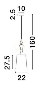Závěsné svítidlo ALEM Luces Exclusivas LE44205 2 Závěsné svítidlo ALEM Luces Exclusivas LE44205 small 2