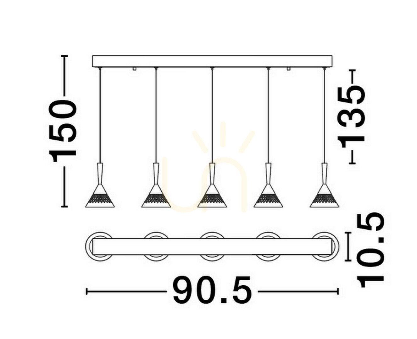 Zobrazit Závěsné svítidlo GUAY Luces Exclusivas LE44216 Závěsné svítidlo GUAY Luces Exclusivas LE44216