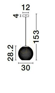 Závěsné svítidlo RITA od Luces Exclusivas LE44253 small 2
