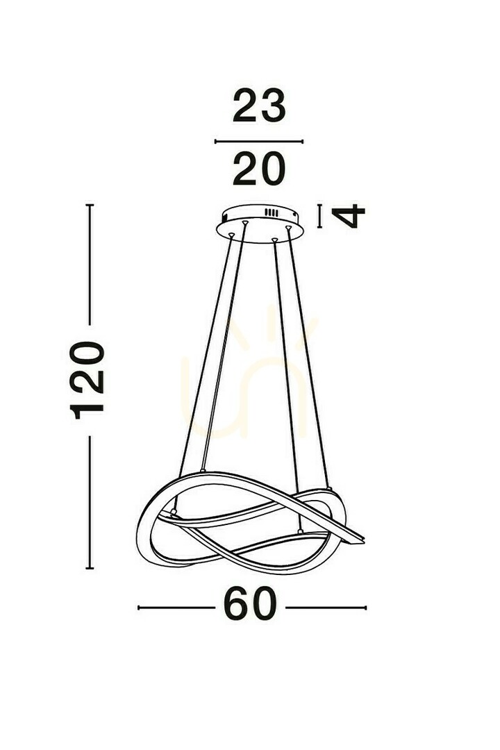 Náhled Závěsné svítidlo JAUJA od Luces Exclusivas LE44328 Závěsné svítidlo JAUJA od Luces Exclusivas LE44328