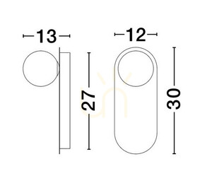 Nástěnné svítidlo ALTOS Luces Exclusivas LE44369 small 2