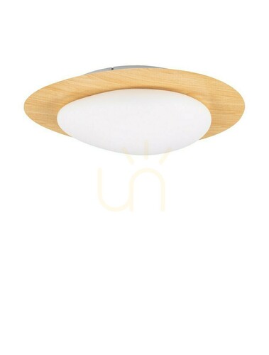 Kontrola LED stropní svítidlo Luces Exclusivas ISIDRO LE44416 v dekoru dřeva 47 cm