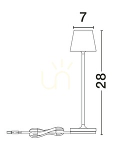 Venkovní stojací lampa TERCERO od Luces Exclusivas LE73656 3 Venkovní stojací lampa TERCERO od Luces Exclusivas LE73656 small 3