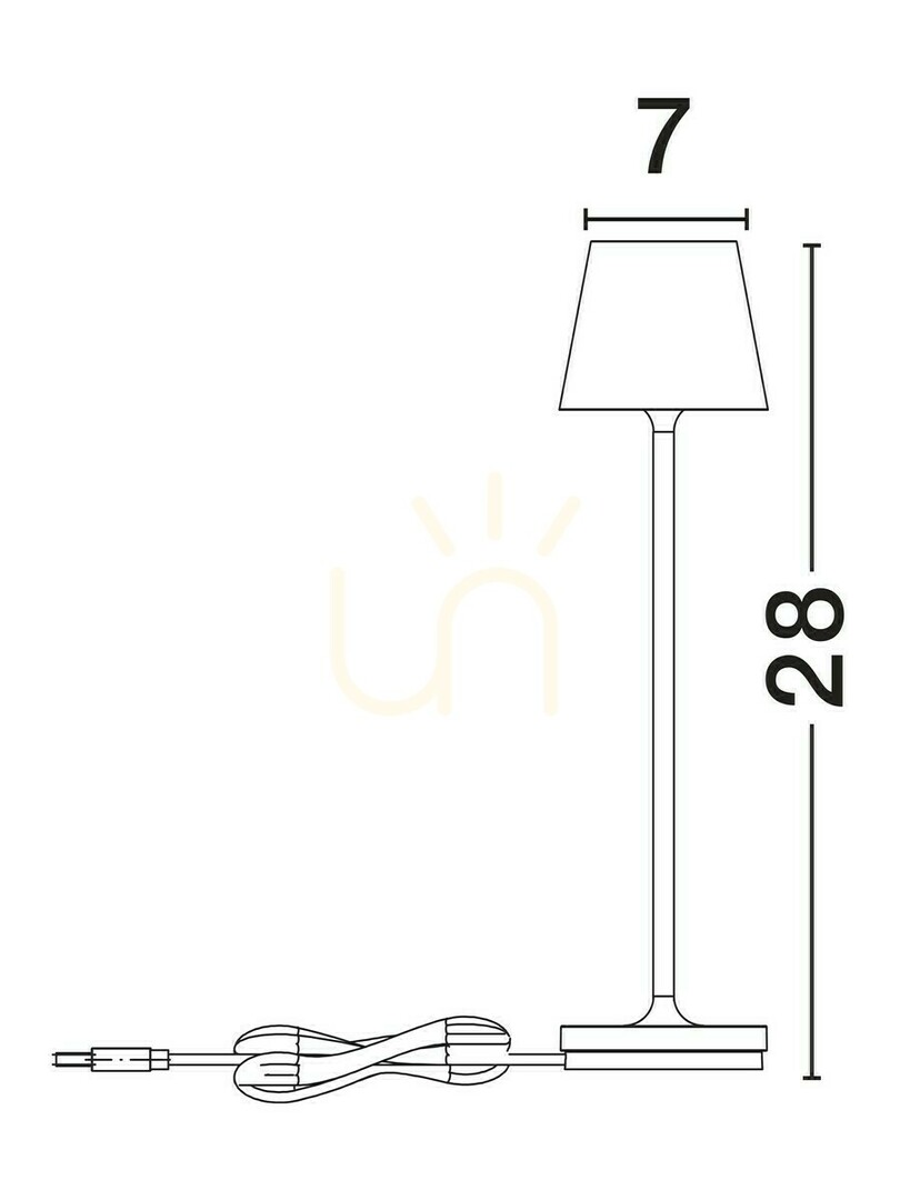 Zobrazit Venkovní stojací lampa TERCERO od Luces Exclusivas LE73659 Venkovní stojací lampa TERCERO od Luces Exclusivas LE73659