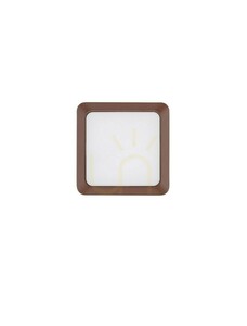 Venkovní nástěnné LED svítidlo PASCO Luces Exclusivas LE73669, rezavá barva, 3000 K small 0