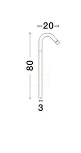 QUIBDO Luces Exclusivas Osvětlovací sloupek LE73702 1 QUIBDO Luces Exclusivas Osvětlovací sloupek LE73702 small 1