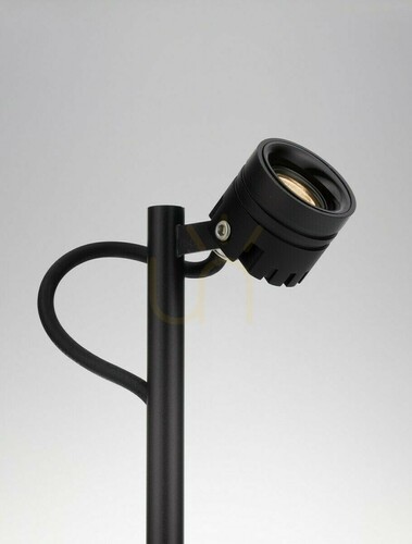 Kontrola Zahradní sloupek TEQUES Luces Exclusivas LE73703, nastavitelný LED reflektor 3 W 3000 K, černý