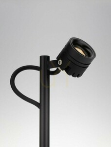 Zahradní sloupek TEQUES Luces Exclusivas LE73703, nastavitelný LED reflektor 3 W 3000 K, černý small 2
