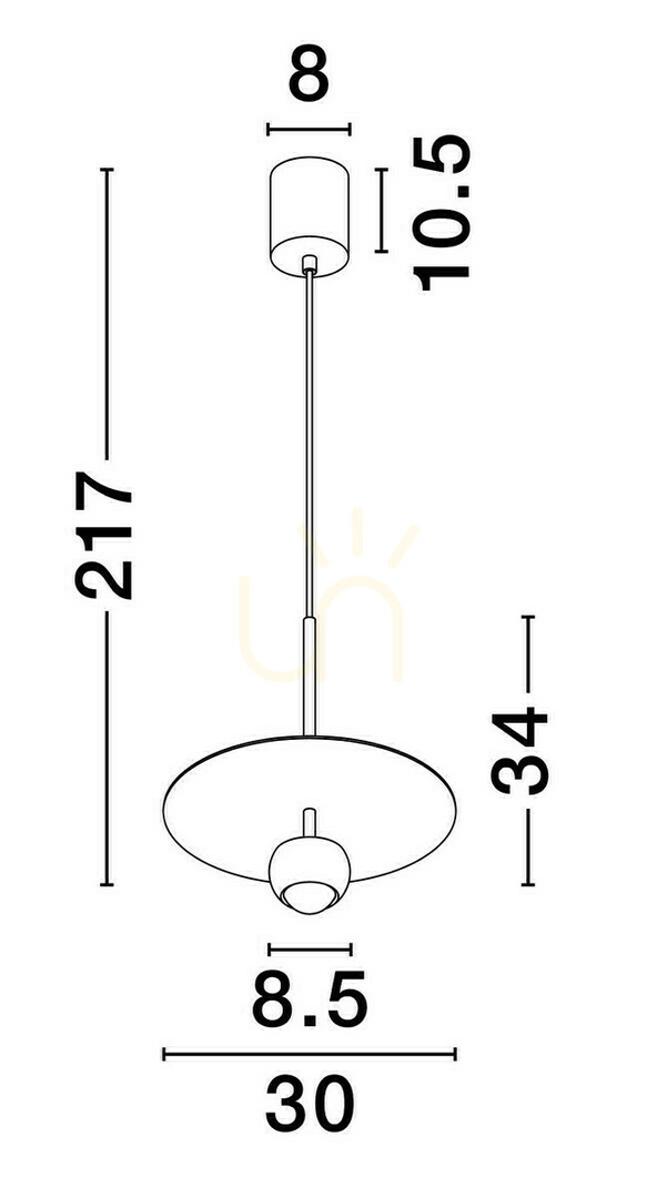 Náhled Závěsné svítidlo BAILA Luces Exclusivas LE44536 Závěsné svítidlo BAILA Luces Exclusivas LE44536