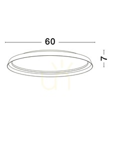 Stropní svítidlo Luces Exclusivas BATALLAS LE44792 hnědé, ø65 cm, LED 48 W 3361 lm, CCT 2700-4000 K small 1