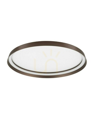 Kontrola Stropní svítidlo Luces Exclusivas BATALLAS LE44792 hnědé, ø65 cm, LED 48 W 3361 lm, CCT 2700-4000 K