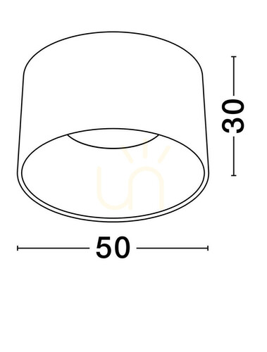 Kontrola Plafond CAMPANERO Luces Exclusivas LE44806