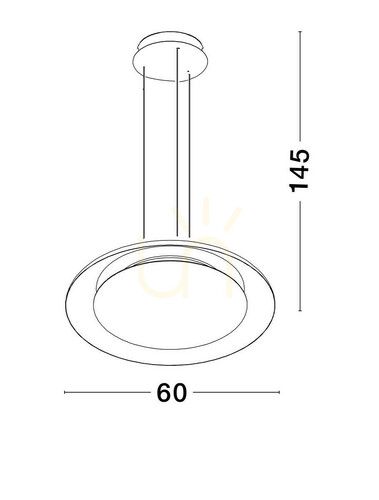 Kontrola Závěsné svítidlo CAPINOTA od Luces Exclusivas LE44796