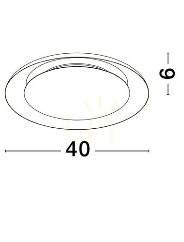 Kontrola Plafón CAPINOTA Luces Exclusivas LE44799