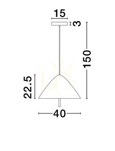 Závěsné svítidlo CARAPARI od Luces Exclusivas LE44814 1 Závěsné svítidlo CARAPARI od Luces Exclusivas LE44814 small 1