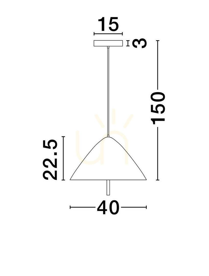 Pohled Závěsné svítidlo CARAPARI od Luces Exclusivas LE44814 Závěsné svítidlo CARAPARI od Luces Exclusivas LE44814