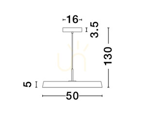Závěsné svítidlo CORUNA od Luces Exclusivas LE44430 2 Závěsné svítidlo CORUNA od Luces Exclusivas LE44430 small 2