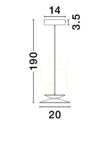Závěsné svítidlo GUANAY Luces Exclusivas LE44741 3 Závěsné svítidlo GUANAY Luces Exclusivas LE44741 small 3