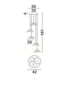 Závěsné svítidlo GUANAY Luces Exclusivas LE44743 3 Závěsné svítidlo GUANAY Luces Exclusivas LE44743 small 3